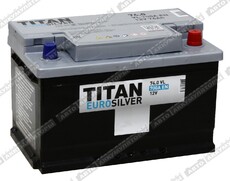 Titan Euro Silver 6СТ-74.0 VL (низкий) - Шины и диски