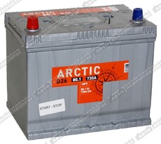 Titan Arctic Silver 6СТ-80.1 VL (D26FR) - Шины и диски