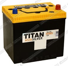 Titan Asia Silver 6СТ-70.0 VL (D23FL) - Шины и диски