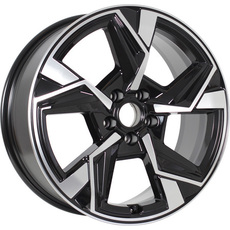 КиК Кайан R18x7.5 5x112 ET37 CB66.6 Almaz_black - Шины и диски