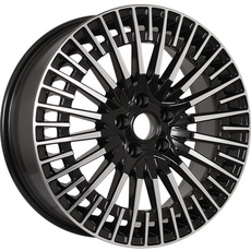 KDW KD1820 R18x7 5x108 ET45 CB67.1 Black_Front_Polished - Шины и диски