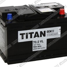 Titan Standart 6СТ-70.0 VL - Шины и диски