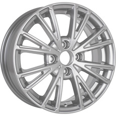 КиК Меандр R15x6 4x98 ET35 CB58.5 Silver - Шины и диски