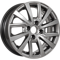 KDW KD1430(КС1093-00) R14x5.5 4x98 ET35 CB58.5 Grey_Painted - Шины и диски