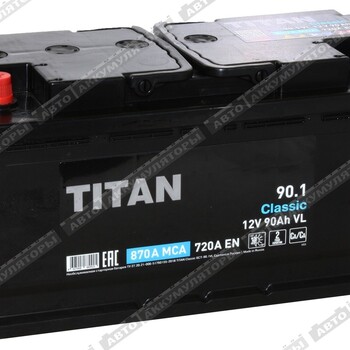 Titan Classic 6СТ-90.1 VL - Шины и диски