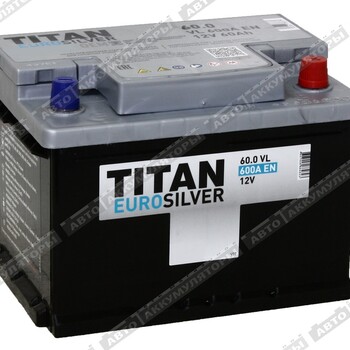 Titan Euro Silver 6СТ-60.0 VL (низкий) - Шины и диски