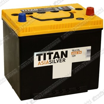 Titan Asia Silver 6СТ-70.0 VL (D23FL) - Шины и диски